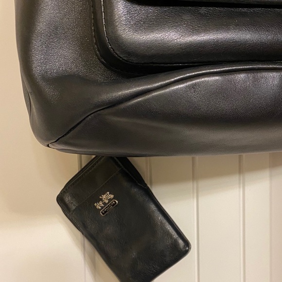 COACH bucket style bag purse and extras Fall Autumn - Picture 2 of 3